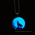 Moonlight Wolf Pendentif Collier lumineux Collier bijoux africains